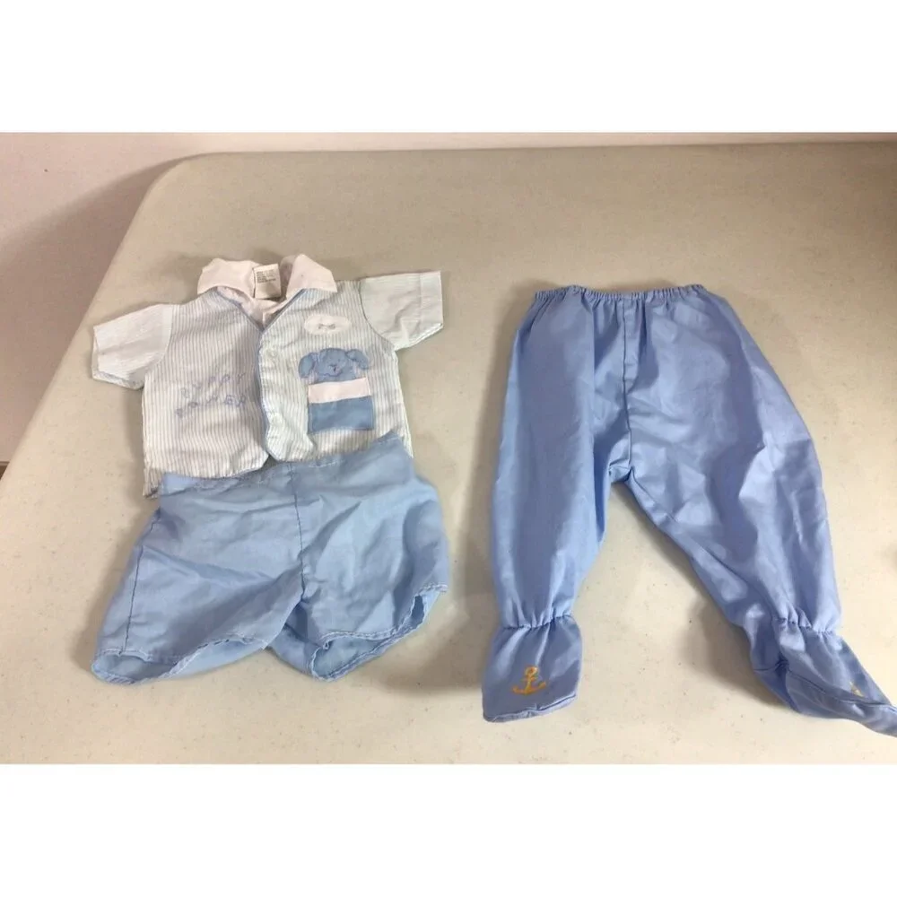 Vintage 1970's Baby Boy Clothes Lot of 3 Tough Cookie 6 Months